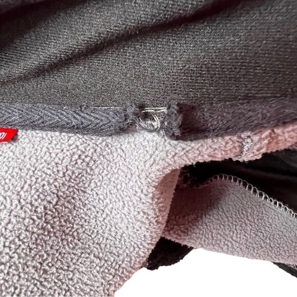 SPYDER Fleece Jacket Full Zip in Gray and Black Youth Size XL - Picture 9 of 13